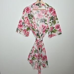 Show Me Your Mumu Floral Robe Sz O/S
